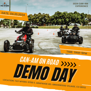 Read more about the article 2024 Can Am On Road Demo Day