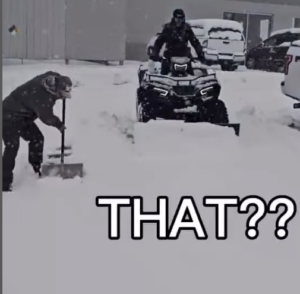 Read more about the article Ditch the shovel and get ready for winter with a snow plow ☃️