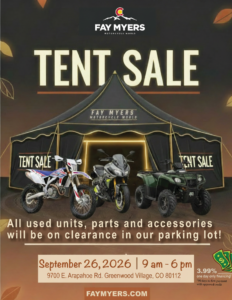Read more about the article FULL THROTTLE TENT SALE 09/26/2026