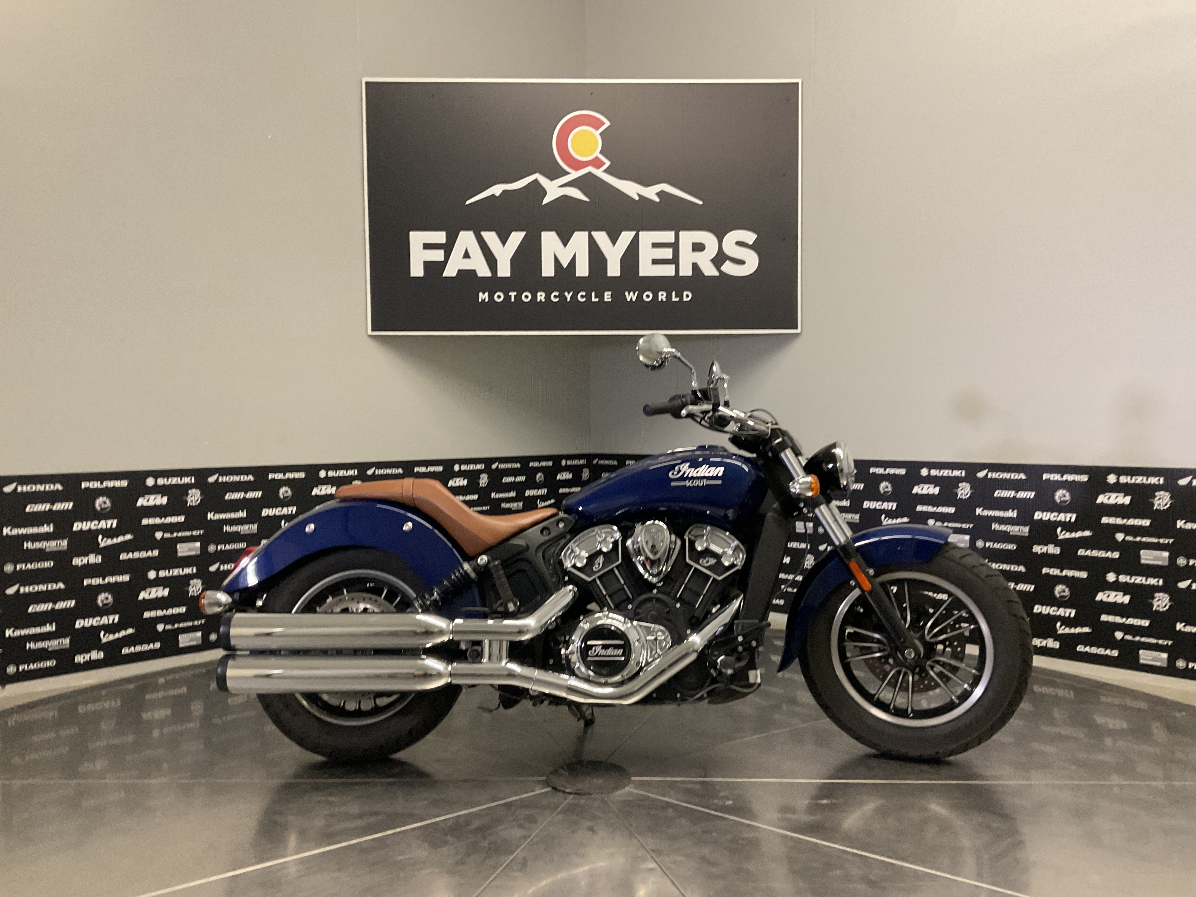 2021 INDIAN SCOUT, DEEPWATER MET 49ST BASE Used Units - Motorcycle