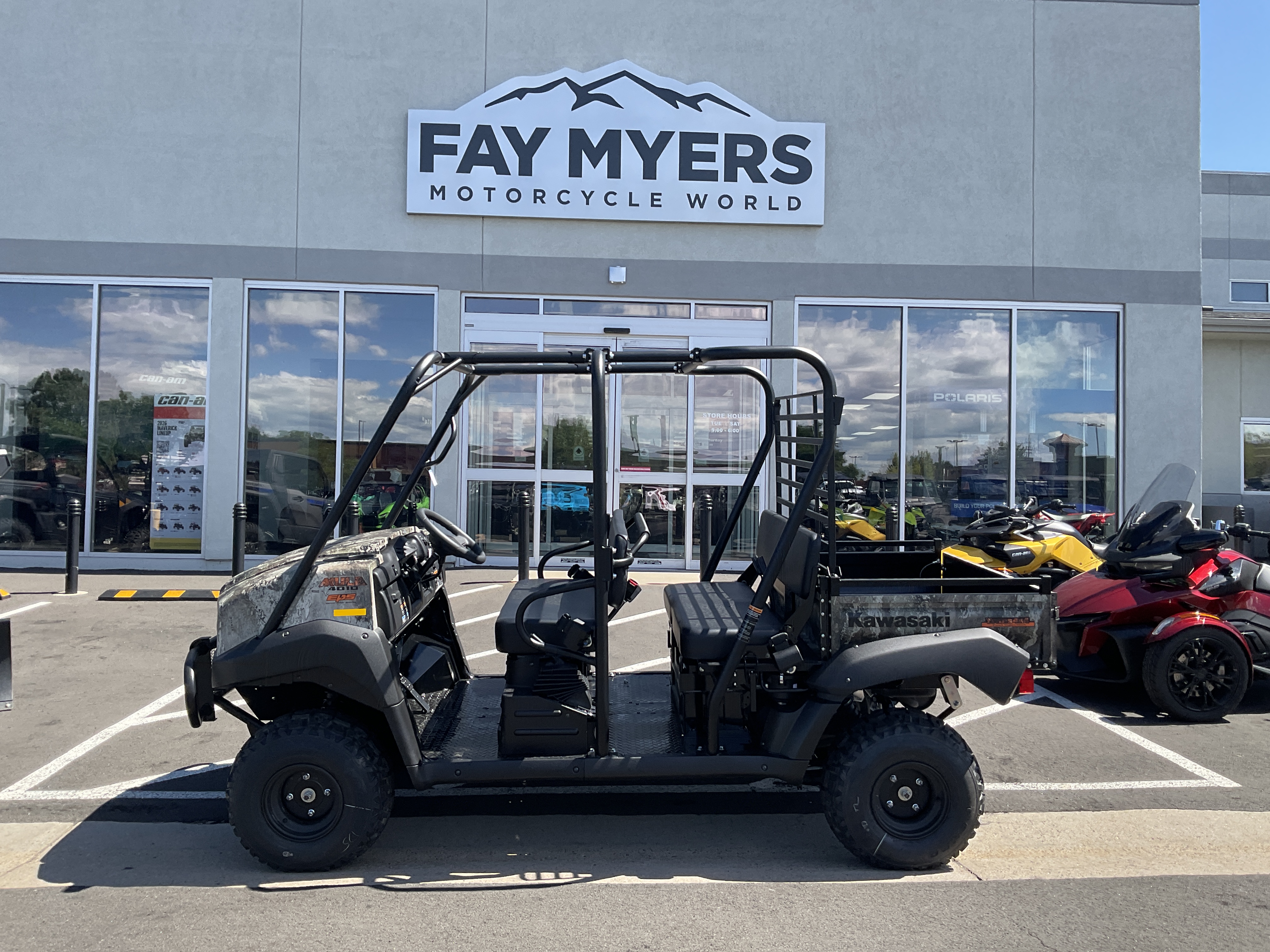 2027 KAWASAKI MULE 4010 TRANS4X4 CAMO New Units - Kawasaki Utility Vehicle