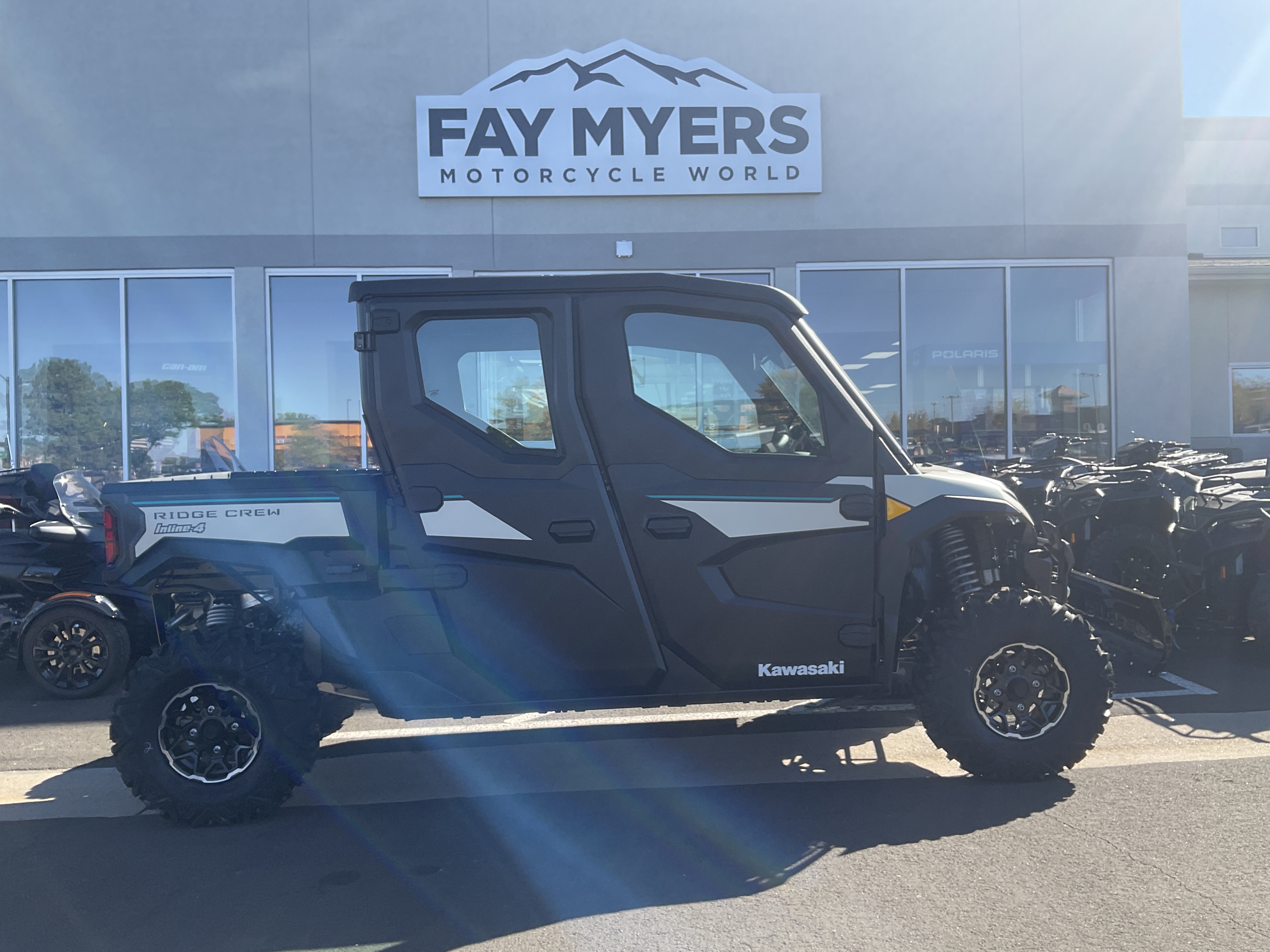 2027 KAWASAKI RIDGE CREW HVAC New Units - Kawasaki Utility Vehicle