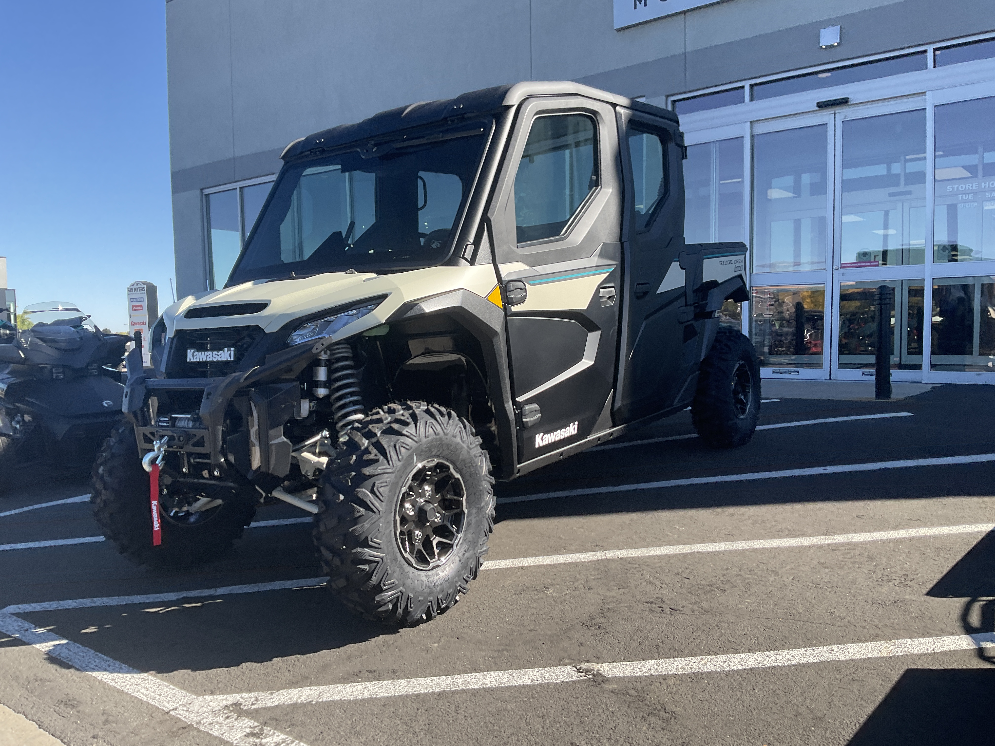 2027 KAWASAKI RIDGE CREW HVAC New Units - Kawasaki Utility Vehicle