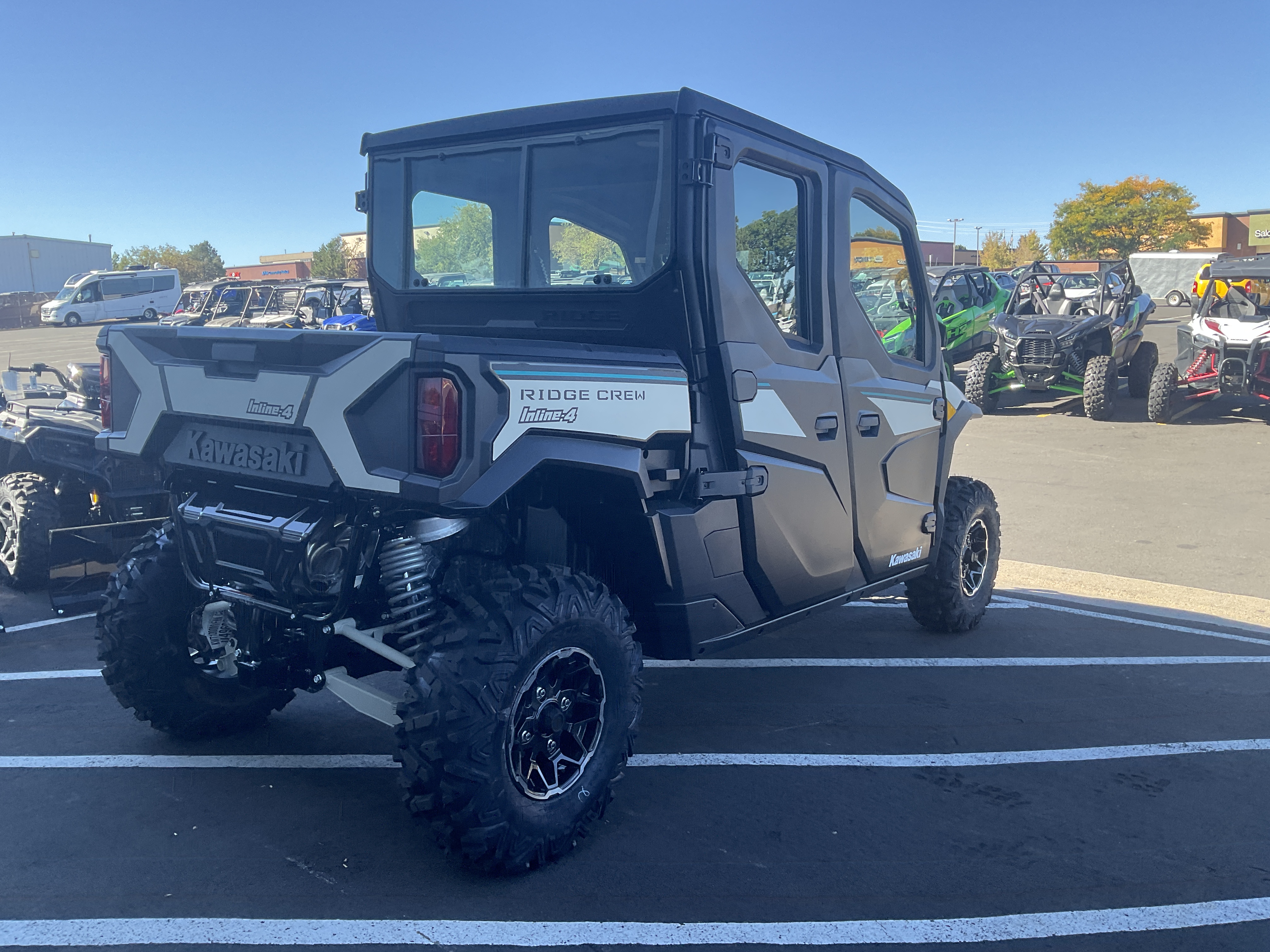 2027 KAWASAKI RIDGE CREW HVAC New Units - Kawasaki Utility Vehicle
