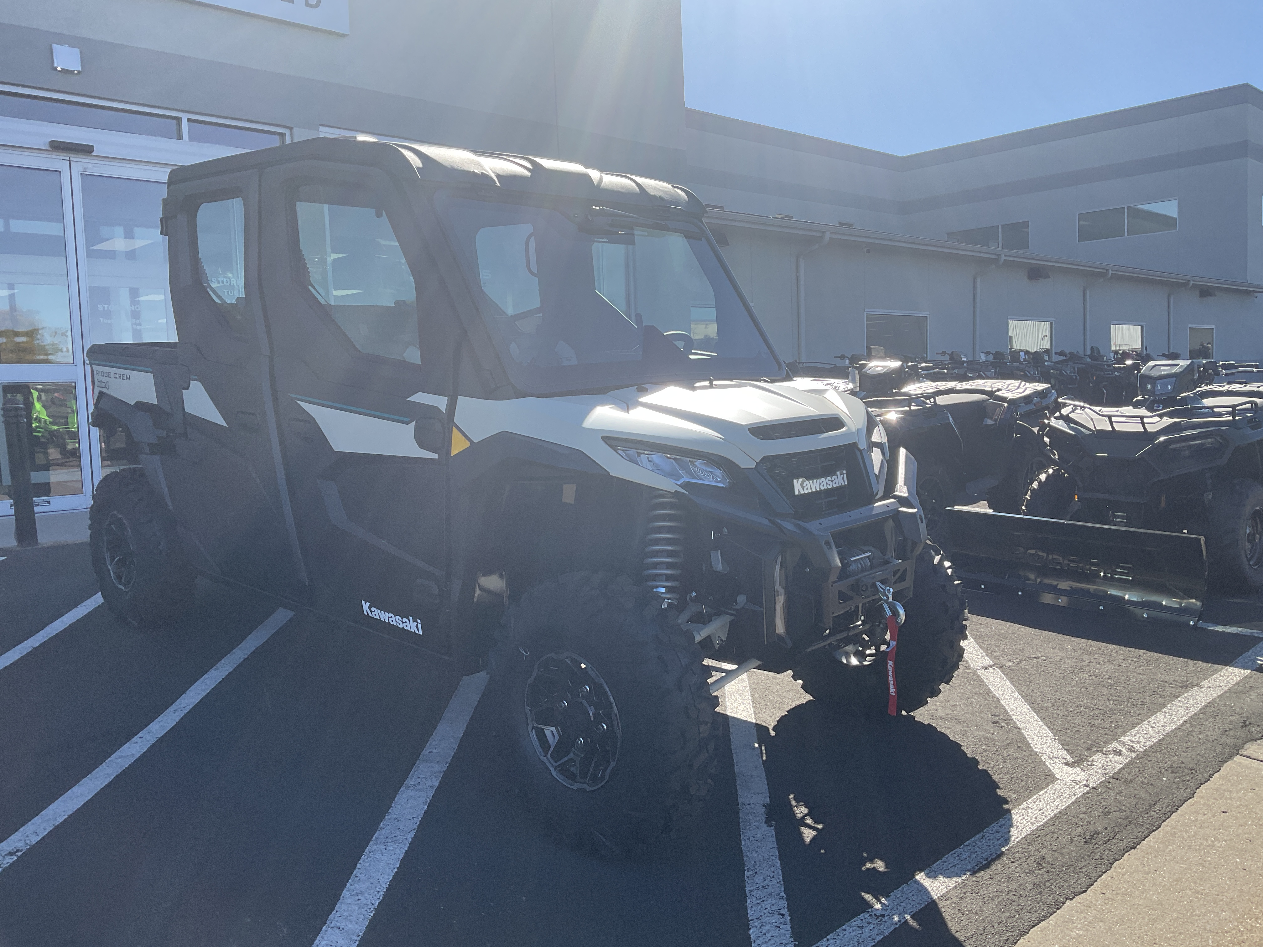 2027 KAWASAKI RIDGE CREW HVAC New Units - Kawasaki Utility Vehicle