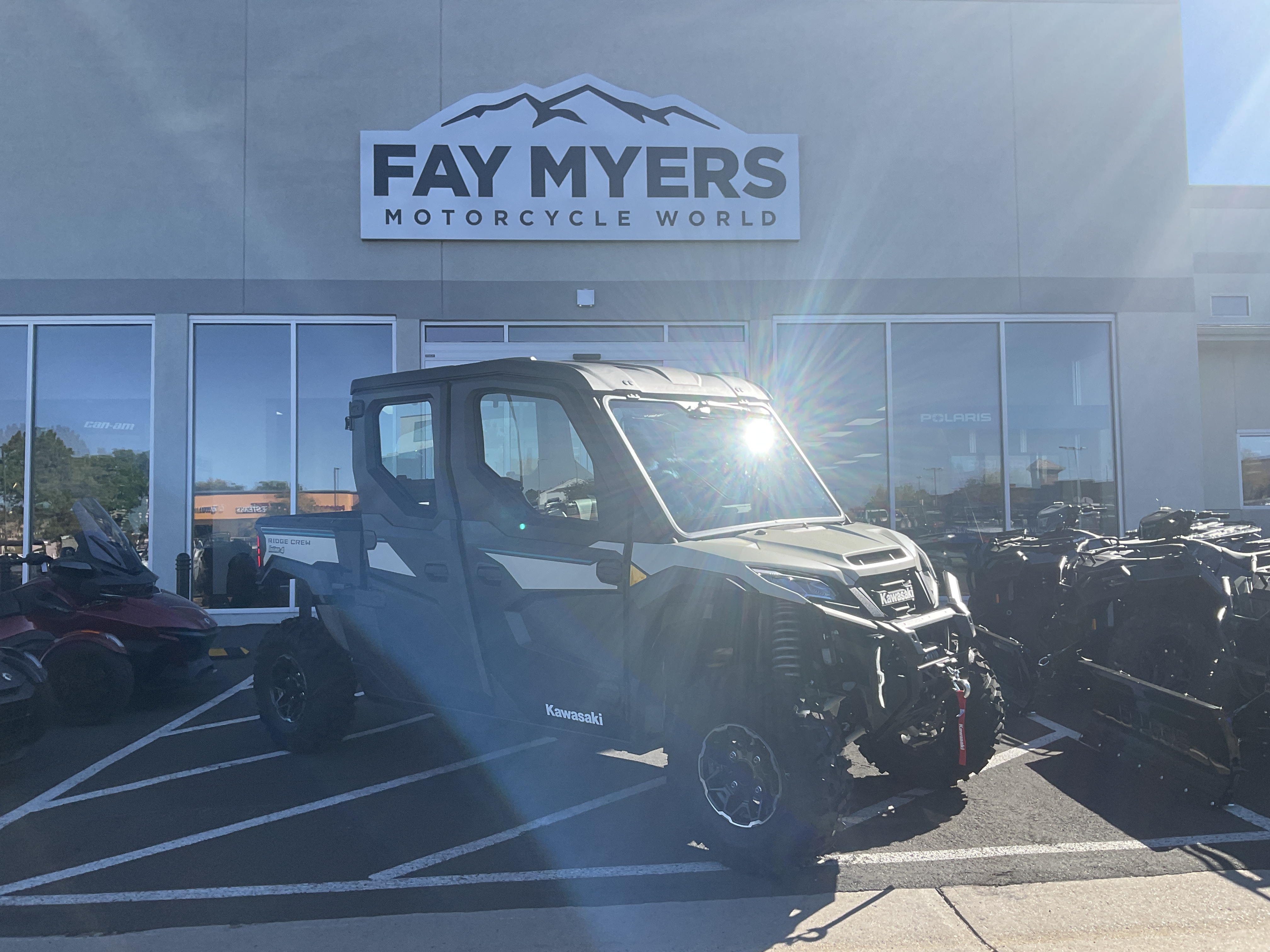 2027 KAWASAKI RIDGE CREW HVAC New Units - Kawasaki Utility Vehicle