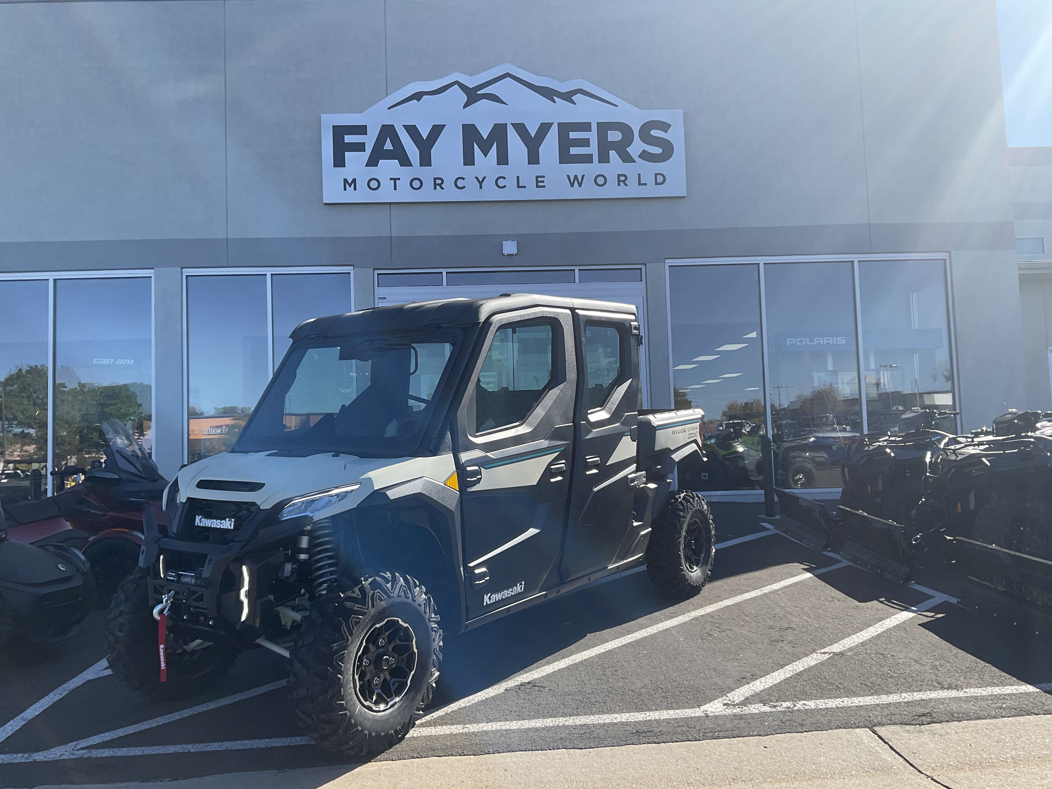 2027 KAWASAKI RIDGE CREW HVAC New Units - Kawasaki Utility Vehicle